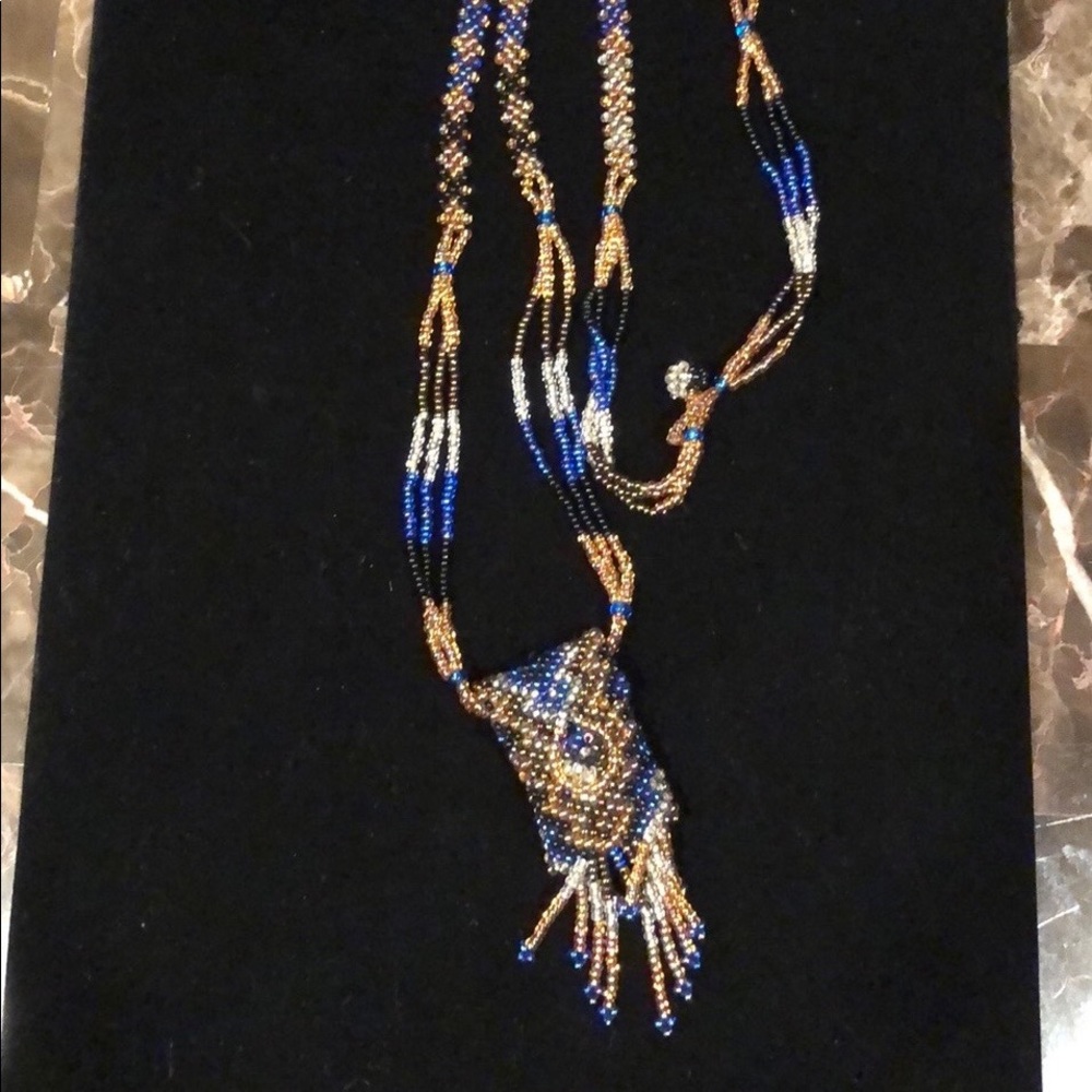 Beaded Pocket Necklace
